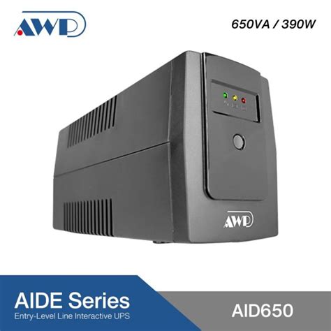 AWP Aid 650 VA Ups 650Va 390W Computer Server Stand Alone Standby