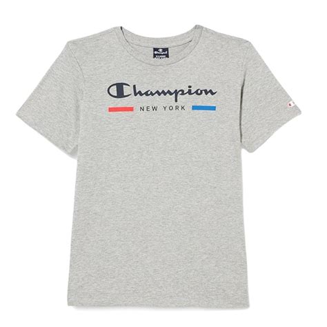 Champion CAMISETA CHAMPION LOGO NEW YORK GRIS 306695 EM006 Correos Market