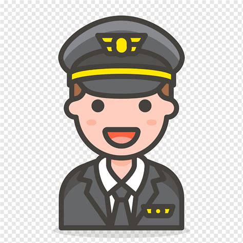 Pilot Man Streamline Emoji Icon Png PNGWing