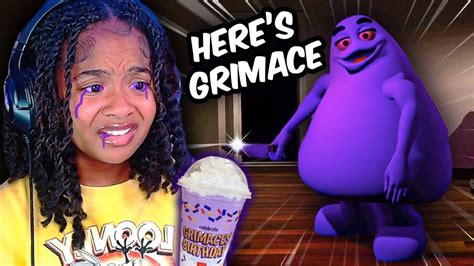 I Tried The Grimace Shake Youtube