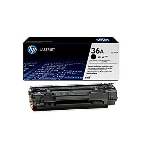 HP 36A Black Original LaserJet Toner Cartridge CB436A Big Ed