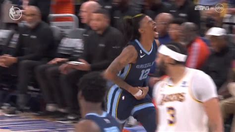 Ja Morant Suffers Right Hand Injury On Hard Fall