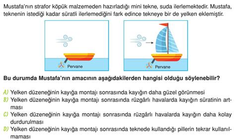 Kuvvetin Cisimler Üzerindeki Etkileri Test Çöz 4 Sınıf Fen Bilimleri