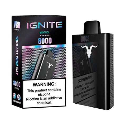 Pod Descart Vel Ignite V K Puffs Menthol Total Vape