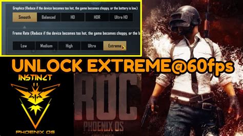 Unlock Extreme Fps Limit On Phoenix Os Roc V V Android In Pubg