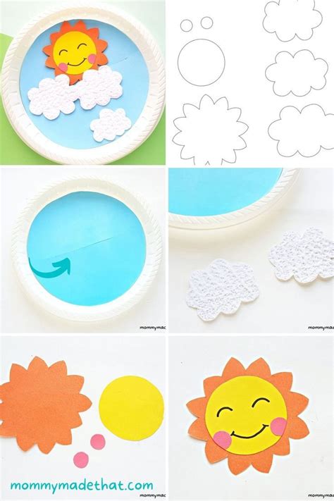 Orange Craft Yellow Crafts Sun Crafts Crafts To Make Paper Plate