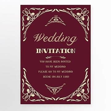 Rose Gold Border Invitation PNG, Vector, PSD, and Clipart With ...