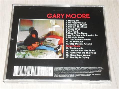 Cd Gary Moore Still Got The Blues Inglês Remaster 5 Bônus Mercado