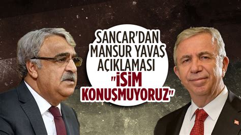 Mithat Sancar dan Mansur Yavaş açıklaması