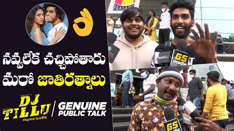 DJ Tillu Movie Genuine Public Talk Siddhu Jonnalagadda Neha Shetty