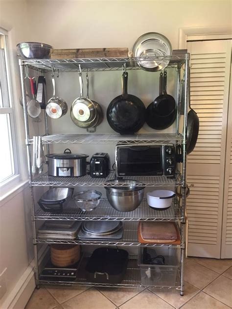 Kitchen Cabinet Appliance Shelving MariSaucier