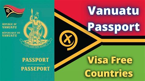 Vanuatu Passport Visa Free Countries Youtube