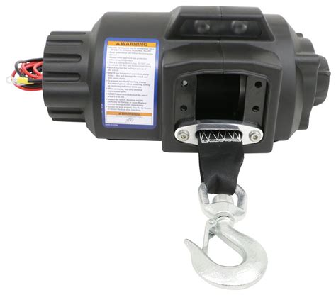 Fulton XLT Powered Winch With Rugged Strap 10 000 Lbs Fulton Trailer