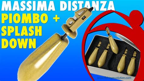 Pesca A Lunga Distanza Surfcasting Piombo Ogiva Con Bait Clip Splash