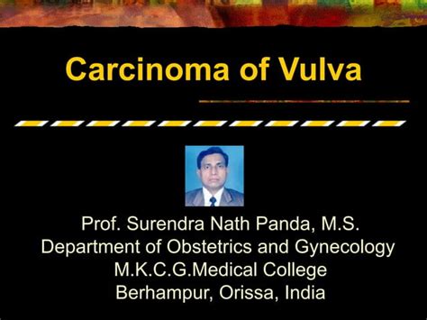 Carcinoma Of Vulva A Guide To Diagnosis And Staging Ppt