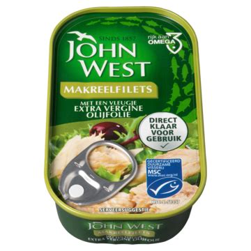 John West Msc Makreelfilets Extra Vergine Olijfolie G Bestellen