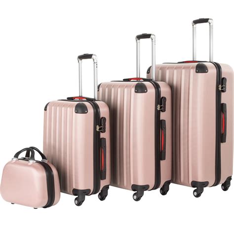 tectake Resväskor 4 set Pucci RoseGold 4eed RoseGold 10300 Fyndiq