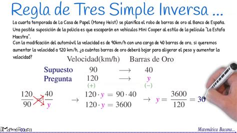 Regla De Tres Inversa Ejemplos