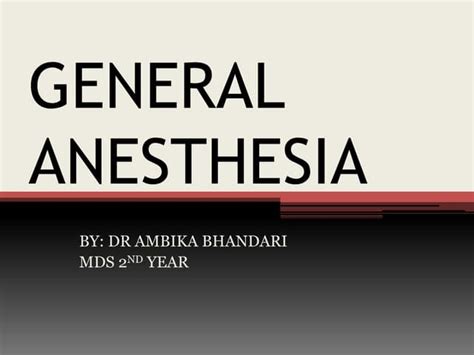 general anesthesiapptx