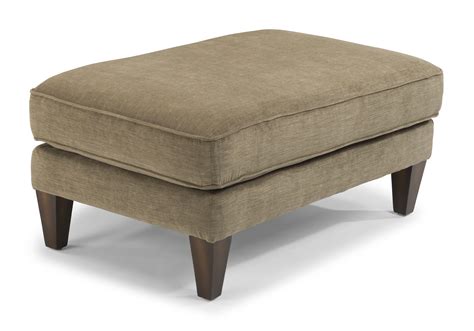 Fabric Cocktail Ottoman 5966 09 By Flexsteel Furniture At Rileys