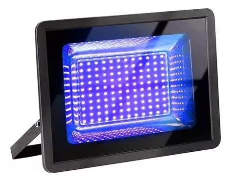 Foco Reflector Led Bivolt Aaatop Ip De W Color Negro V