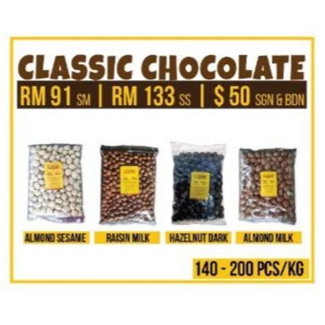 Hot Item Ready Stock Classic Chocolate Kg G Shopee Malaysia