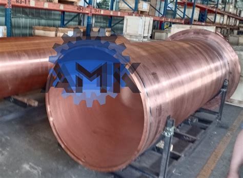 Esr Copper Tube Electroslag Remelting Furnace Mould Tube Esr