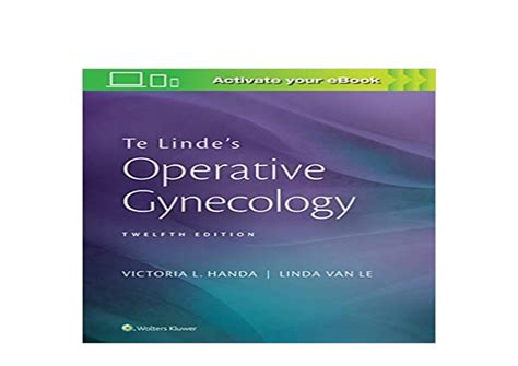 Ebookaudiobook Te Lindes Operative Gynecology Fullbooks