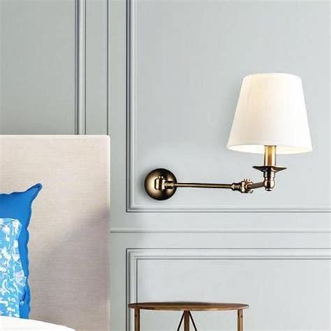 Traditional Styled Swing Arm Wall Light Wall Lights Emac Lawton