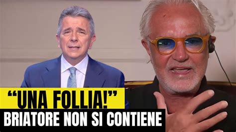 Mi Sembra Una Follia Flavio Briatore Non Si Trattiene In Diretta Tv