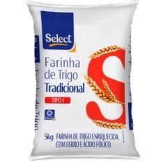 Farinha De Trigo Tradicional Select Pacote De 5kg Shopee Brasil