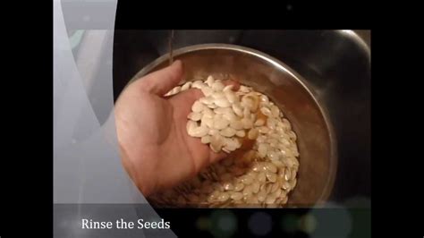 How To Easily Prepare Pumpkin Seeds To Eat Youtube