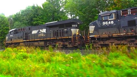 Chasing A Norfolk Southern Freight Train Tank Car Wobbling On CSX