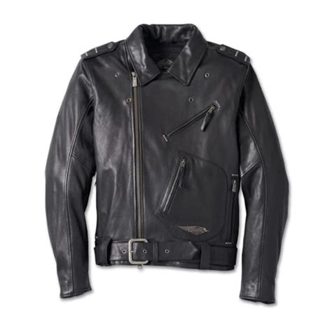 Men S 120th Anniversary Cycle Champ Leather Biker Jacket Harley Davidson® Cape Town