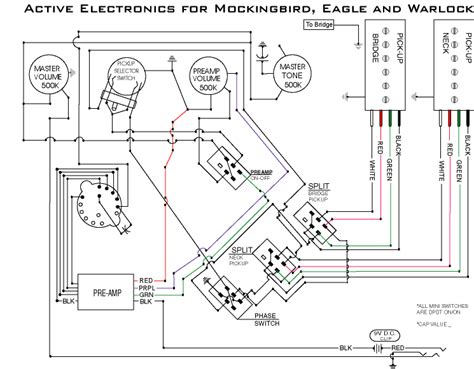 Bc Rich Mockingbird Wiring Diagram