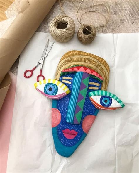 Osa Rosti ART On Instagram Packing This Fabulous Wall Mask Soon On