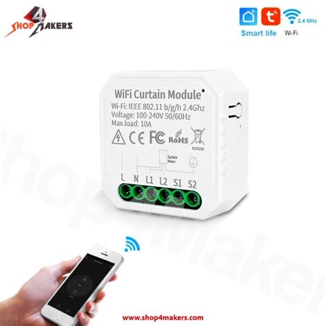 Interrupteur De Rideau Tuya Wifi Smart Life Disponible Maroc