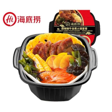Haidilao SELF HEATING Hot Pot SELF HEATING STEAMBOAT HOTPOT HAIDILAO Lazy Hot Pot STIMBOT PANAS