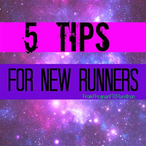 From Pregnant to Marathon: 5 Tips for new runners