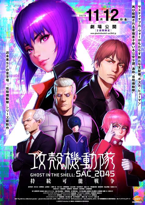 Ghost In The Shell SAC 2045 Sustainable War Film AnimOtaku