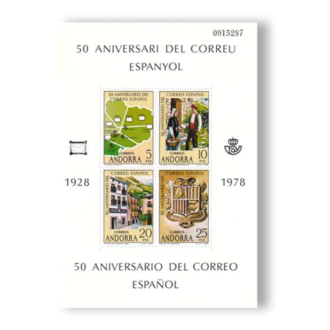 Andorre Espagnol Bf N Collection Timbres Europe