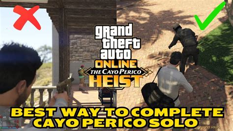 Updated Gta Online Solo Cayo Perico Heist Guide Elite Stealth