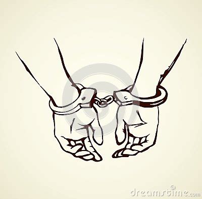 Handcuffs. Vector Drawing | CartoonDealer.com #99664172