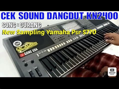 Cek Sound Dangdut Electone Orgen Tunggal Keyboard Yamaha Psr S770