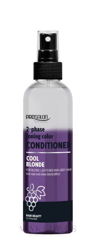 Prosalon Cool Blonde 2 Phase Toning Conditioner Acondicionador bifásico para cabello rubio