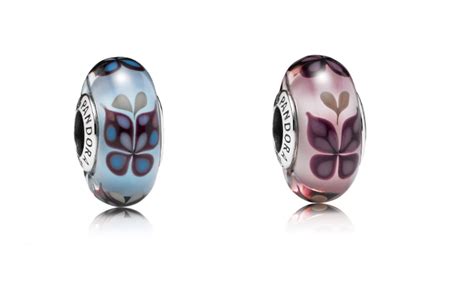 Review: Pandora Butterfly Kisses Murano from Spring 2014 - Mora Pandora