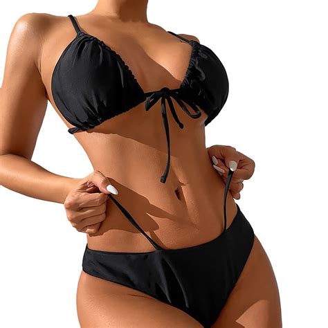 Baycosin Two Piece Swimsuit For Women S Beach Bikini Beach Fashion Set