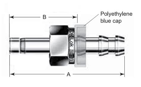 Item DPHA 12 12T S DK LOK Tube Adapter On DK LOK USA