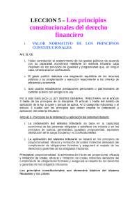 Los Principios Constitucionales Del Derecho Financiero I Art 31 CE