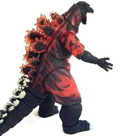 Neca Burning Godzilla Vs Destoroyah Action Figure Long